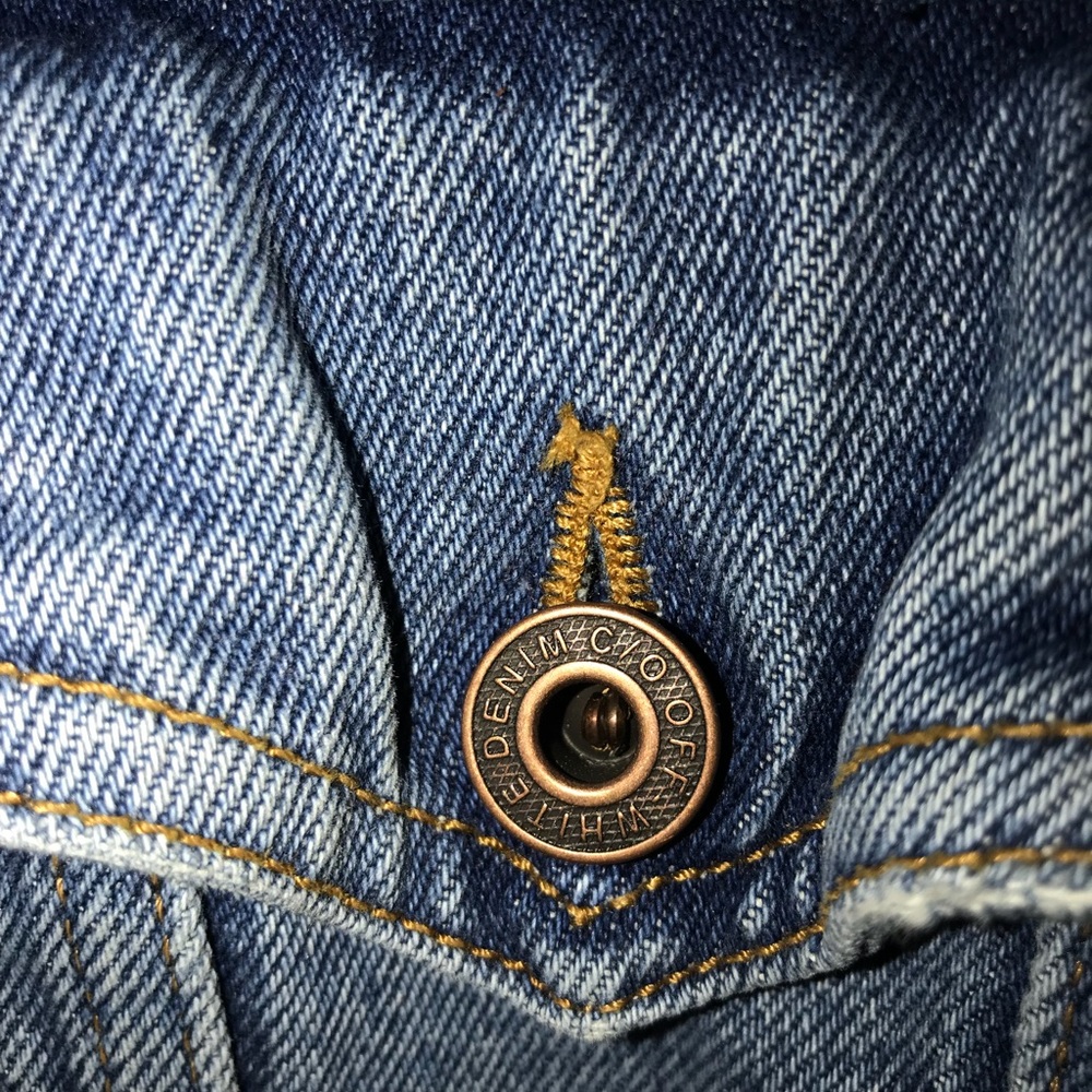 Off white jean jacket